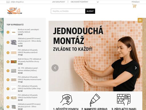 www.folie-tapety.cz