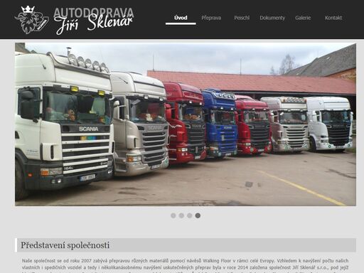 kamionová doprava disponující návěsy s nejlehčími posuvnými podlahami na trhu. 
                                  přepravíme veškeré sypké agro produkty (obiloviny, otruby či hnojiva) a volně ložené zboží (sběrový papír, štěpky či piliny).
