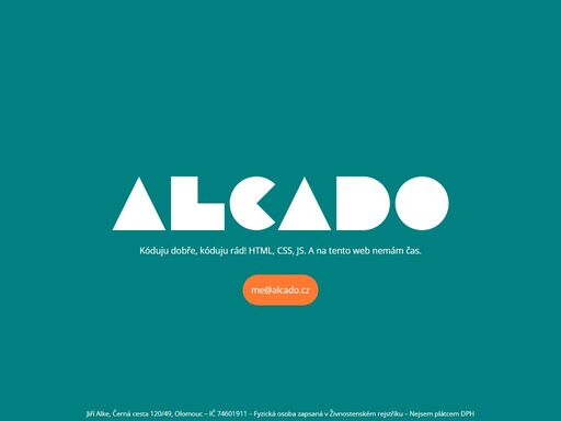 jiří alke – olomoucký webdesigner na volné noze