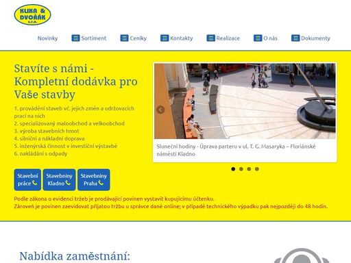 kompletní dodávka pro vaše stavby - stavebního materiálu - betonu
