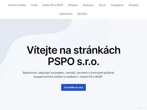 domácí stránka - pspo s.r.o.
