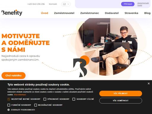 motivujte a odměňujte své lidi zaměstnaneckými benefity, které vám navíc ušetří. nejlepší cesta ke spokojeným zaměstnancům.