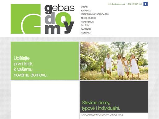 gebas, domy