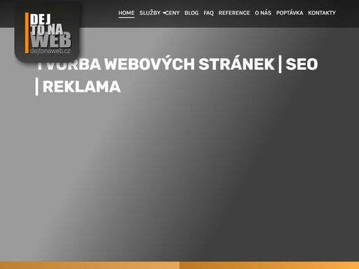 nše služby: tvorba webových stránek | seo | reklama. vytvoříme vám web a naučíme vás jak ho zlepšovat a pomůžeme s online marketingem
