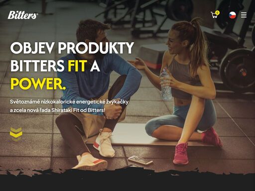world famous low-calorie energy chews and the all-new shirataki fit line by bitters for your everyday success!