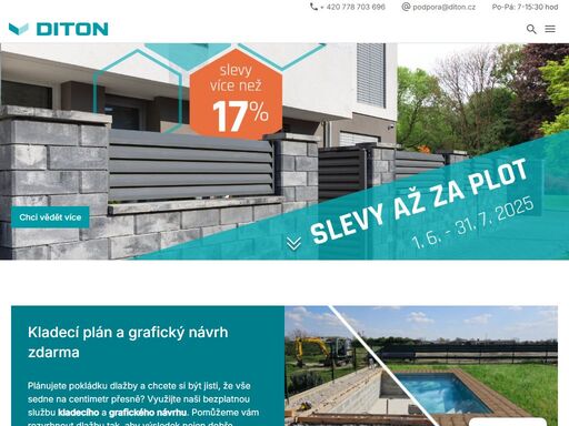 objevte originální design venkovní architektury. nabízíme výrobu dlažeb, palisád, obrubníků a další. dáváme život betonu již od roku 1999.
