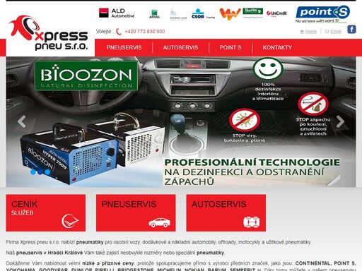 pneuservis hradec, autoservis, přezutí pneu, opravy, servis aut, prodej autobaterií hradec králové, co na to pojišťovny