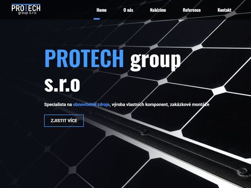 specialista na obnovitelné zdroje, výroba vlastních komponent, zakázkové montáže