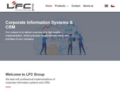 lfc group nabízí implementaci crm systémů do vašich podniků a firem. nabízí systémy epicor iscala, ms dynamics crm, helios green a vlastní aplikace.