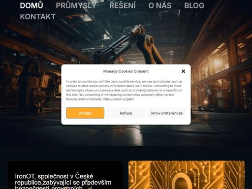 iron ot making security simple and effective,company in the europe dedicated primarily to the security of operational technologies