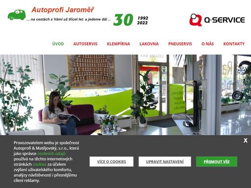 autoservis, pneuservis, klempírna a lakovna autoprofi & matějovský v jaroměři nabízí kompletní sortiment služeb pro motoristy.