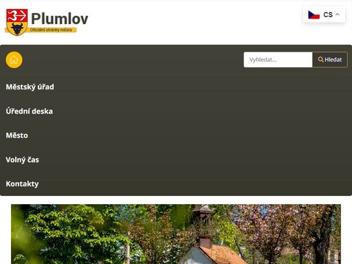 oficiální stránky města plumlov