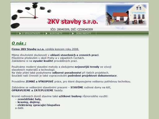 2kv stavky s.r.o. , stavebnictví