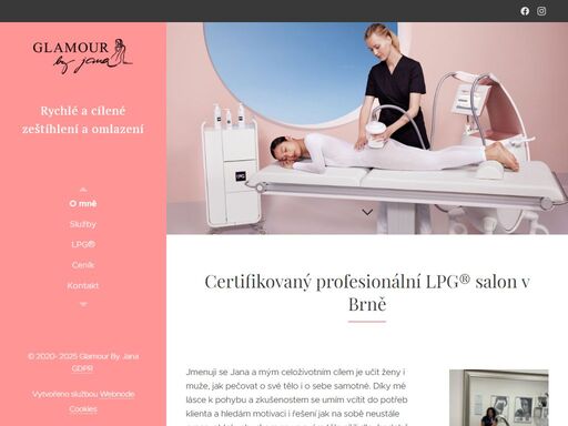 nový salon lpg® glamour by jana jako v brně
