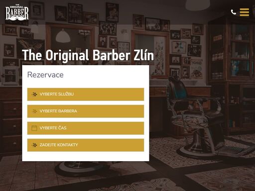 the original barber zlín, pánské holičství a kadeřnictví