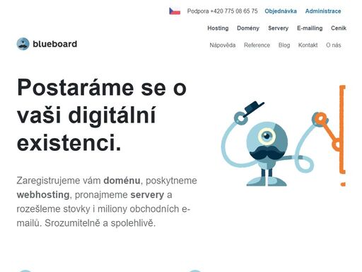 zaregistrujeme vám doménu, poskytneme webhosting, pronajmeme servery a rozešleme stovky i miliony obchodních e-mailů. srozumitelné a spolehlivě služby.