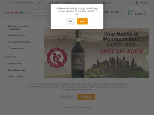 kvalitní vína z itálie. eshop s vínem s nabídkou zahraničních i moravských vín. velkoobchodní spolupráce, dodavatel vína brno.
