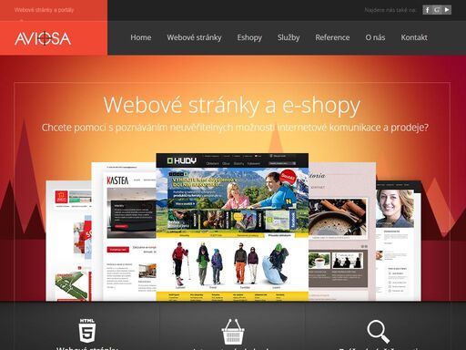 naší specializací je tvorba internetových stránek, tvorba eshopů a vysoce kvalitní grafické práce včetně seo optimalizace a ppc reklama.
