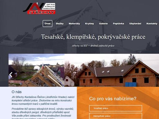 střechy jindřichův hradec, tábor