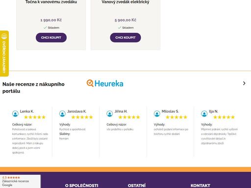 půjčujeme a prodáváme zdravotní a kompenzační pomůcky pro seniory a zdravotně znevýhodněné. | e-shop 