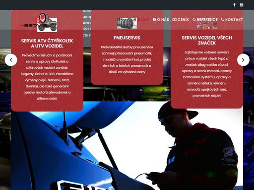 servis znojmo, oprava automobilů. výměna olejů, servis čtyřkolek