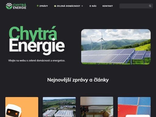 zprávy ze světa udržitelné energetiky, rady a tipy pro zelenou domácnost (solární panely, tepelná čerpadla, solární ohřev vody, elektromobilita, udržitelnost, ...)