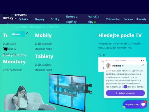 kvalitní a spolehlivé držáky na tv ? jedna nejširších nabídek ?expedice 24 hodin ?poradenství zdarma ? profesionální přístup