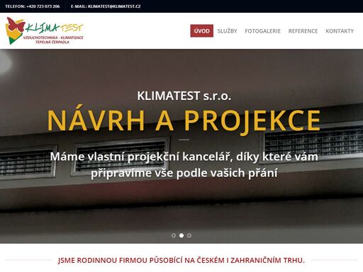 jsme rodinnou firmou působící na českém i zahraničním trhu.