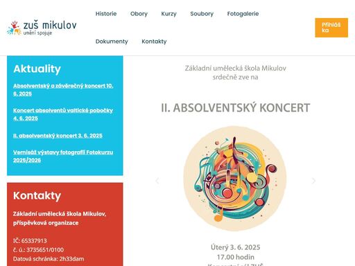 základní umělecká škola mikulov | zus-mikulov.cz