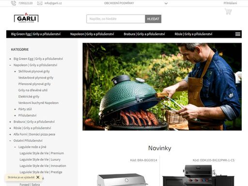 u nás v garli věříme, že grilování je více než jen vaření.... je to životní styl. 
proto se specializujeme na prodej pouze prémiových grilů, které vynikají svou kvalitou a designem. naše poslání je jednoduché – přinášet na trh produkty, které inspirují a zvyšují úroveň grilování. s námi získáte nejen gril, ale i klíč…