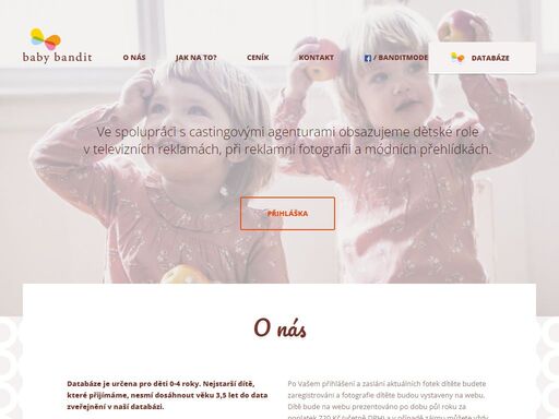 ve spolupráci s castingovými agenturami obsazujeme dětské role v televizních reklamách, při reklamní fotografii a módních přehlídkách.
