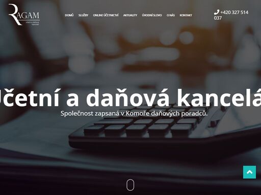 účetní a daňová kancelář se specializací na účetnictví, mzdové agendy a účetní a daňového poradenství.