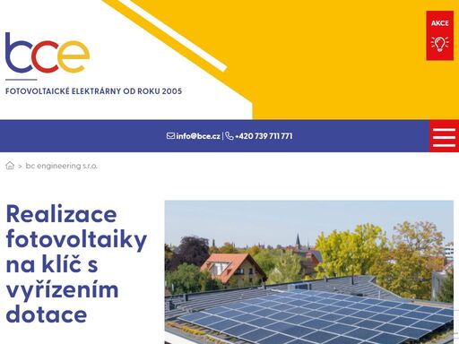fotovoltaické elektrárny na klíč. ?? 12 000+ instalací po celé čr. ?? montáž do 1 měsíce. ?? 100% úspěšnost vyřízení dotace na fotovoltaiku. ?? nezávazná konzultace zdarma.