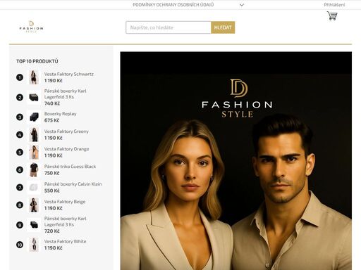 objevte luxusní kousky značek karl lagerfeld, michael kors, guess, mustang, gant a dalších. doprava zdarma nad 2000 kč.