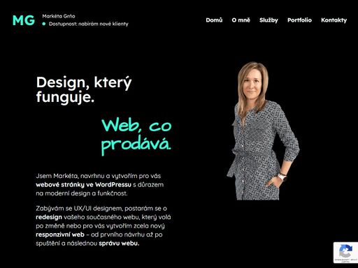 tvorba webů ve wordpressu s důrazem na moderní design a funkčnost. zabývám se ux/ui designem, redesignem a správou webů. spolehlivě.
