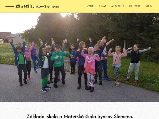 umíme učit jinak - venku, podle programu začít spolu.