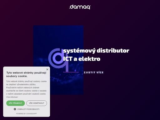 jsme systémový distributor pro ucelené projektové dodávky v rámci ict a elektro.