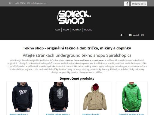 tekno 23 shop praha , tekno trička, tekno mikiny, tunely a plugy, piercing, batohy, bundy, pásky, náušnice, oblečení a doplňky.