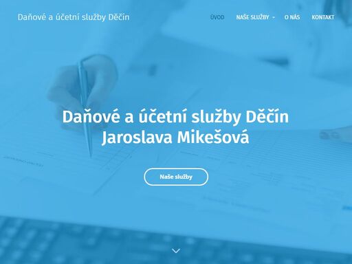 jsme účetní firmou poskytující komplexní nabídku účetních a daňových služeb jak podnikatelům, tak i malým i středním firmám.