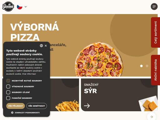 naše firma se zabývá výrobou kvalitních mražených, ručně vyráběných pizz, steakových mas a hotových jídel. vyberte si jídlo do své provozovny.
