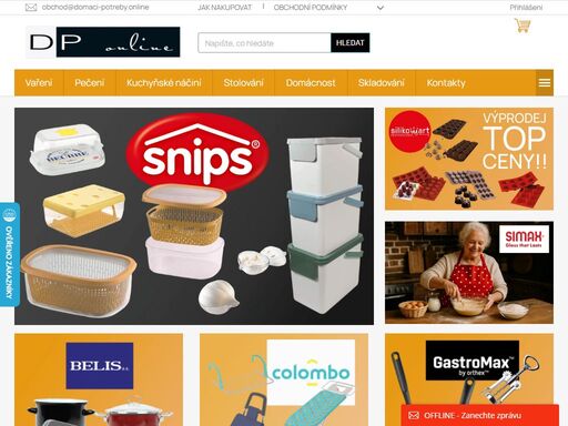 vítejte v našem obchodě. vítejte v e-shopu domácí potřeby online, kde se potkává kvalita s tradicí. jsme váš spolehlivý partner pro vybavení domácnosti – specializujeme se na kvalitní české varné sklo simax za nejlepší ceny na trhu. naši zákazníci se k nám rádi vracejí díky důvěře, kterou jsme si získali, a špičkové…