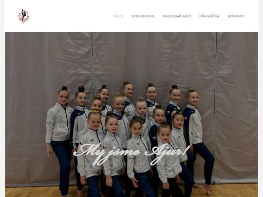 klub moderní gymnastiky v hradci králové se zaměřením na volný a základní program.