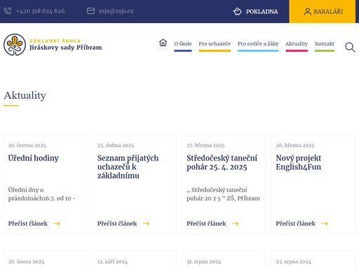 individuální přístup. moderní metody výuky. nadaným žákům umožňujeme rozvoj matematických dovedností. v rámci činnosti školní družiny nabízíme žákům široké spektrum aktivit. důraz na rozvoj cizích jazyků. prostor školy je elektronicky zabezpečený.