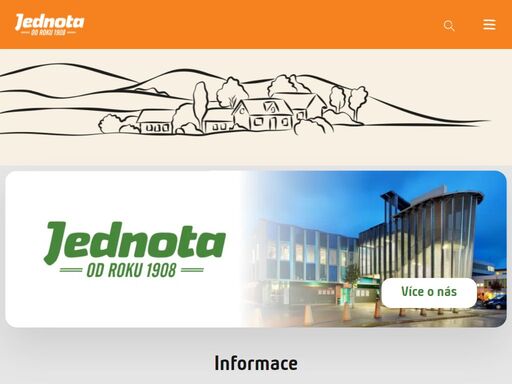 jednota spotřební družstvo je dodavatelem kvalitních regionálních potravin a provozovatelem maloobchodních prodejen terno a trefa.
