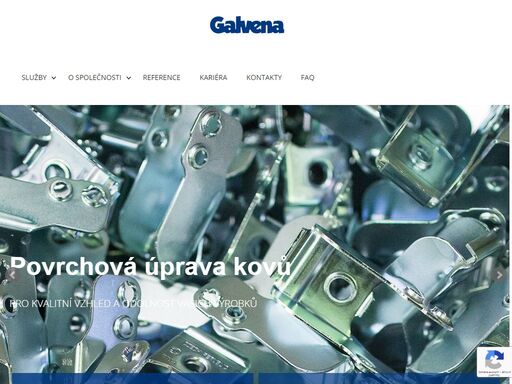 nabízíme povrchové úpravy kovů prováděné jak závěsovou, tak i bubnovou technikou. 