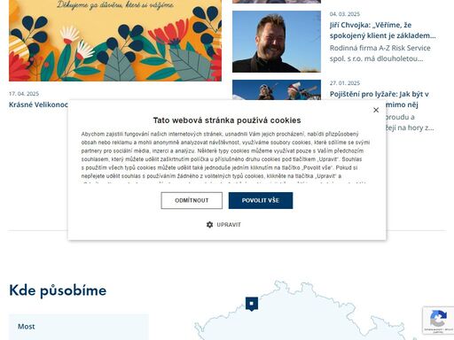 specializujeme se na pojištění podniků s individuálním přístupem a více než 30 lety zkušeností v oboru.