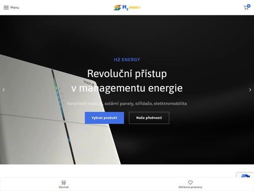 h2 energy revoluční přístup v managementu energie bateriové moduly, solární panely, střídače, eletktromobilita. ekonomické řešení uložení energie, bateriové moduly pro inteligentní skladování energie.
