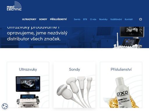 prodej a servis ultrazvukových přístrojů
