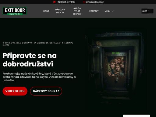 objevte únikové hry v ostravě! vyřešte záhady a užijte si únikovku s přáteli a rodinou. připravte se na nezapomenutelné dobrodružství!