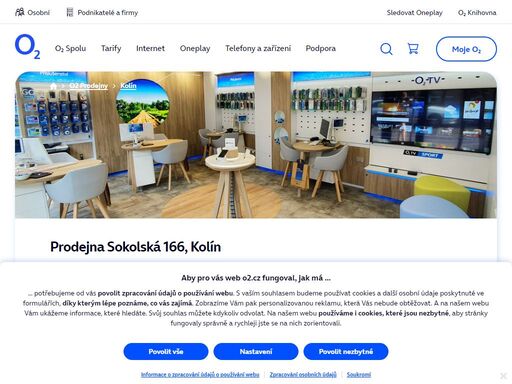 prodejna kolín - sokolská 166. o2 služby, telefony, zařízení a příslušenství nebo profesionální podpora a spoustu dalšího, to nabízejí všechny naše značkové prodejny.